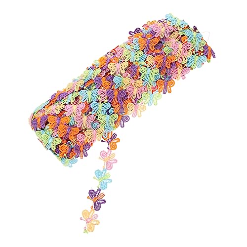 Uonlytech 1 Rolle Dekorative Schmetterlings Patches Spitze Yards Applikationsstoff für Diy Kleidung und Handwerk zum Reparieren und Dekorieren von Textilien Uonlytech 1 Rolle Dekorative Schmetterlings Patches Spitze Yards Applikationsstoff für Diy Kleidung und Handwerk zum Reparieren und Dekorieren von Textilien von Uonlytech