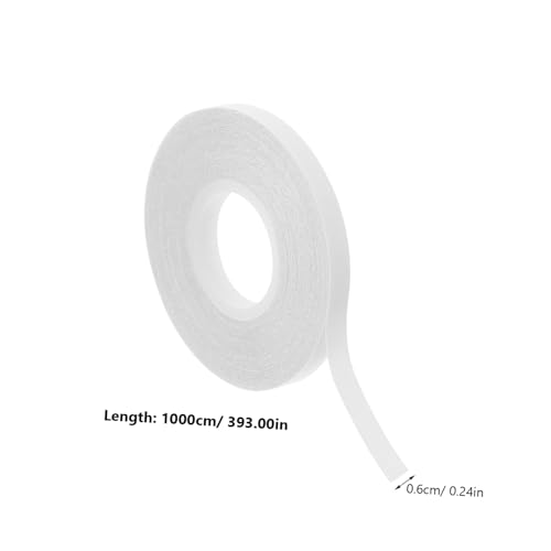 Uonlytech 1 Rolle Doppelseitiges Wasserlösliches Klebeband für Temporäre Fixierung für Quilting Patchwork und Näharbeiten Einfach zu Handhaben Reißfest und Praktisch für Kreative DIY von Uonlytech