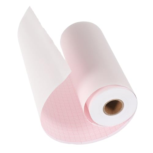 Uonlytech 1 Rolle Elektrokardiogramm dickes Druckerpapier dickes Druckpapier Papier für Drucker Druckbare Papiere Multifunktionspapier Druckerpapiere Druckpapiere von Uonlytech