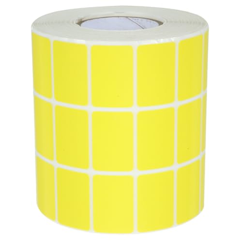 Uonlytech 1 Rolle Farbige Aufkleber Etiketten -tags Farbe Schmucklos Einfache Aufkleber Dazu Allzwecketiketten Farbige Etiketten Aufkleber Aus Beschichtetem Papier Yellow Zufällige Farbe von Uonlytech