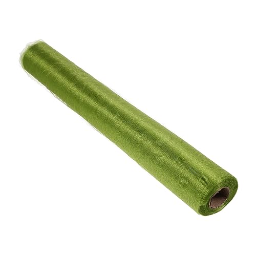 Uonlytech 1 Rolle Farbige Tüllbänder für Hochzeiten und Feiern Diy Dekoration Vielseitige Stoffrolle für Brautsträuße Einladungen Hintergrunddekorationen für Romantische Anlässe von Uonlytech