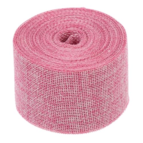 Uonlytech 1 Rolle Gurtbandimitat Aus Leinen Geburtstag Stoff Streifen Jute Wickelband Sackleinen Blaues Band Party Dekorativ Regenbogen Farbig Schleife Bast Blumenband Für Rosa Betäuben Uonlytech 1 Rolle Gurtbandimitat Aus Leinen Geburtstag Stoff Streifen Jute Wickelband Sackleinen Blaues Band Party Dekorativ Regenbogen Farbig Schleife Bast Blumenband Für Rosa Betäuben von Uonlytech