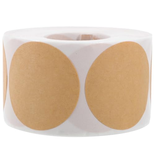 Uonlytech 1 Rolle Runder Kraftaufkleber Etiketten klein Zahlenaufkleber Journal -Aufkleber klebrig farbiges Klebeband zur Beschriftung Aufkleber mit Namensschild runder Aufkleber Kraftpapier Uonlytech 1 Rolle Runder Kraftaufkleber Etiketten klein Zahlenaufkleber Journal -Aufkleber klebrig farbiges Klebeband zur Beschriftung Aufkleber mit Namensschild runder Aufkleber Kraftpapier von Uonlytech