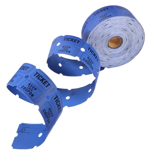 Uonlytech 1 Rolle Tickets Blaue Lose für Veranstaltungen Partys und Aktivitäten Ticket Rolle für Karneval und Firmenfeiern Uonlytech 1 Rolle Tickets Blaue Lose für Veranstaltungen Partys und Aktivitäten Ticket Rolle für Karneval und Firmenfeiern von Uonlytech