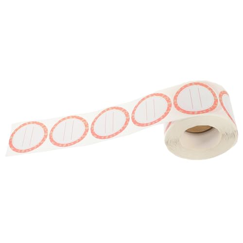 Uonlytech 1 Rolle Tragbaren Flaschenetiketten Leere Beschreibbare Küchenetiketten für Lebensmittel Praktische Aufkleber für Gläser und Dosen Uonlytech 1 Rolle Tragbaren Flaschenetiketten Leere Beschreibbare Küchenetiketten für Lebensmittel Praktische Aufkleber für Gläser und Dosen von Uonlytech
