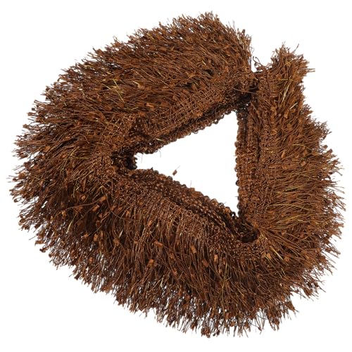 Uonlytech 1 Rolle Vorhangspitzenzubehör Material Fransen Quaste Nähzubehör Vorhänge Verzierungen Trimmen Dekorative Gardinenleiste Stoffbesatz Polyestergarn Coffee Uonlytech 1 Rolle Vorhangspitzenzubehör Material Fransen Quaste Nähzubehör Vorhänge Verzierungen Trimmen Dekorative Gardinenleiste Stoffbesatz Polyestergarn Coffee von Uonlytech