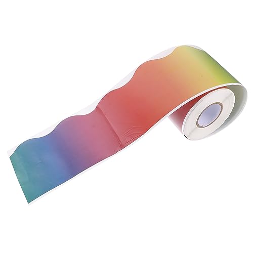 Uonlytech 1 Rolle Wasserfester Selbstklebender Aufkleber Schwarze Klassenzimmer Ränder Für Pinnwand Wandaufkleber Bulletin Ränder Aufkleber Besatz Beschriftung Aufkleber Tag von Uonlytech