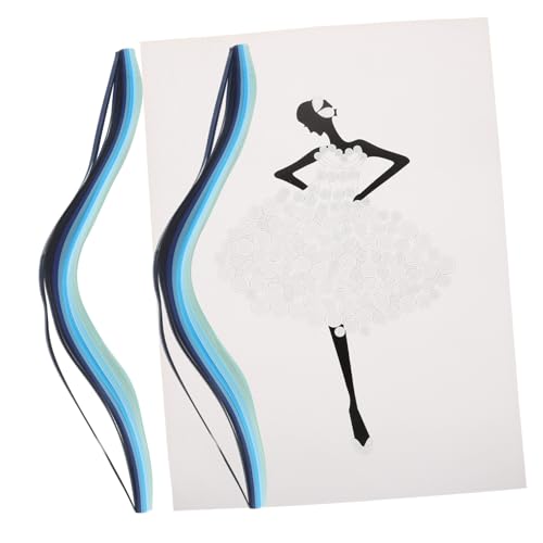 Uonlytech 1 Satz Abgeleitetes Papiermaterialpaket Quilling Und Bausätze Erwachsene Bastelsets interessanter Bausatz handwerkliches Herstellungsmaterial Bastelset zum basteln Uonlytech 1 Satz Abgeleitetes Papiermaterialpaket Quilling Und Bausätze Erwachsene Bastelsets interessanter Bausatz handwerkliches Herstellungsmaterial Bastelset zum basteln von Uonlytech