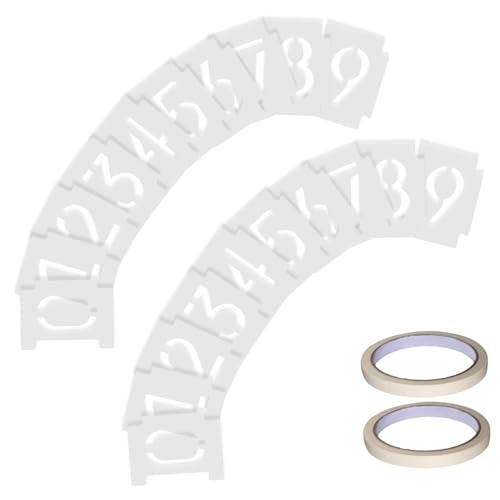 Uonlytech 1 Satz Anzahl wiederverwendbarer Schablonen Nummer Schablone Schablonen zum Basteln wiederverwendbar Bausatz waschbare Zeichenvorlagen zeichnen Schablonen Papier Weiß Uonlytech 1 Satz Anzahl wiederverwendbarer Schablonen Nummer Schablone Schablonen zum Basteln wiederverwendbar Bausatz waschbare Zeichenvorlagen zeichnen Schablonen Papier Weiß von Uonlytech