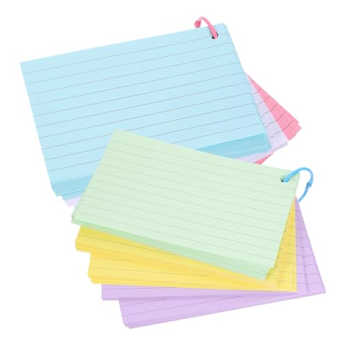 Uonlytech 1 Satz Blanko Karteikarten mit Metallringen Perforierte Notizkarten für Studierende Lernkarten für Vokabeln und Erinnerungen für Freunde und Familie Uonlytech 1 Satz Blanko Karteikarten mit Metallringen Perforierte Notizkarten für Studierende Lernkarten für Vokabeln und Erinnerungen für Freunde und Familie von Uonlytech