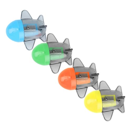 Uonlytech 1 Satz Bleistiftspitzer Bleistiftschärfer Mini Klassenzimmer Vier Tragbar Lustig Anspitzer Farbig Buntstiftspitzer Bleistifte Flugzeug Plastik Zufällige Farbe 4 Stück Uonlytech 1 Satz Bleistiftspitzer Bleistiftschärfer Mini Klassenzimmer Vier Tragbar Lustig Anspitzer Farbig Buntstiftspitzer Bleistifte Flugzeug Plastik Zufällige Farbe 4 Stück von Uonlytech