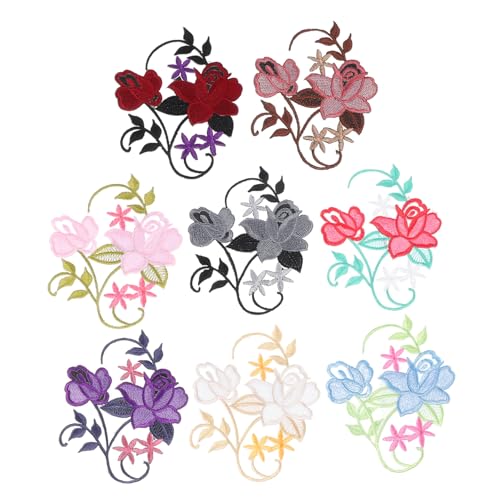 Uonlytech 1 Satz Blumen Stickerei Stoff Aufkleber Igelkostümkinder Fashing Costume Bügel Hochzeit Flecken Sticker Weihnachten Aufkleber Weihnachten Stoffzubehör Stickkleber 8 Stück Uonlytech 1 Satz Blumen Stickerei Stoff Aufkleber Igelkostümkinder Fashing Costume Bügel Hochzeit Flecken Sticker Weihnachten Aufkleber Weihnachten Stoffzubehör Stickkleber 8 Stück von Uonlytech