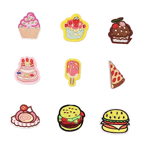 Uonlytech 1 Satz Cartoon Stickerei Patches für Kleidung Designs für Jeans Jacken Hosen Kreative Applikationen zur Reparatur und Dekoration für Diy Projekte und von Uonlytech