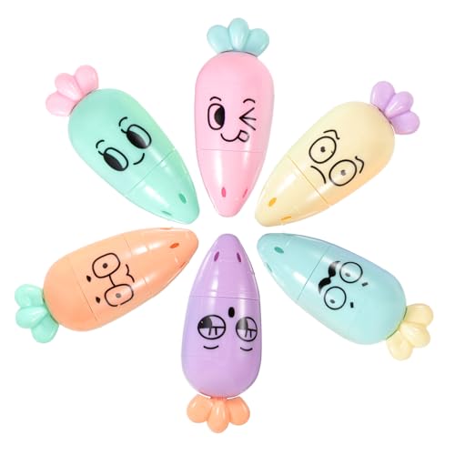 Uonlytech 1 Satz Cartoon-textmarker Markierungen Textmarker Für Schüler Schule Textmarker Marker Mini Markierungsstift Für Den Haushalt Praktischer Buchmarker Flüssig 6 Stück Uonlytech 1 Satz Cartoon-textmarker Markierungen Textmarker Für Schüler Schule Textmarker Marker Mini Markierungsstift Für Den Haushalt Praktischer Buchmarker Flüssig 6 Stück von Uonlytech