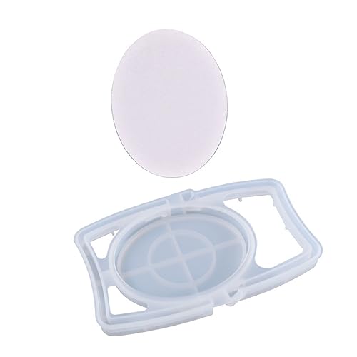 Uonlytech 1 Satz DIY Epoxy Spiegel Form Ovaler Gießform für Kosmetikspiegel mit Acrylspiegel Wiederverwendbar Langlebig für Individuelles Make Up und Gestaltung Uonlytech 1 Satz DIY Epoxy Spiegel Form Ovaler Gießform für Kosmetikspiegel mit Acrylspiegel Wiederverwendbar Langlebig für Individuelles Make Up und Gestaltung von Uonlytech