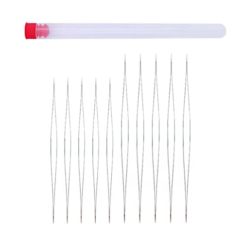 Uonlytech 1 Satz DIY Perlennadel Set Bead Nadeln für Schmuckherstellung und Handwerk Leicht und Tragbar Rostfrei und Langlebig zum Auffädeln von Perlen und Armbänder Uonlytech 1 Satz DIY Perlennadel Set Bead Nadeln für Schmuckherstellung und Handwerk Leicht und Tragbar Rostfrei und Langlebig zum Auffädeln von Perlen und Armbänder von Uonlytech