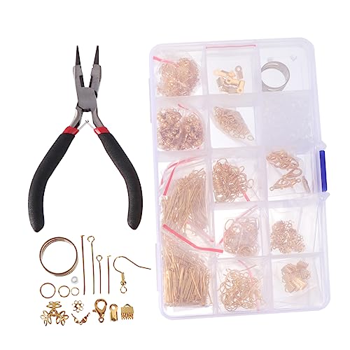 Uonlytech 1 Satz DIY Schmuckzubehör Dragon Claw Charm Kit mit Zange für Armband Halskette und Anhänger Goldene Farbvariante Material für Kreative Schmuckherstellung Uonlytech 1 Satz DIY Schmuckzubehör Dragon Claw Charm Kit mit Zange für Armband Halskette und Anhänger Goldene Farbvariante Material für Kreative Schmuckherstellung von Uonlytech