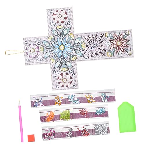 Uonlytech 1 Satz Diamant Malerei Kreuz Pendant für Diy Kunst Glänzende Dekoration für Wohnzimmer und Schlafzimmer Handwerk für Erwachsene Kreuzanhänger Uonlytech 1 Satz Diamant Malerei Kreuz Pendant für Diy Kunst Glänzende Dekoration für Wohnzimmer und Schlafzimmer Handwerk für Erwachsene Kreuzanhänger von Uonlytech