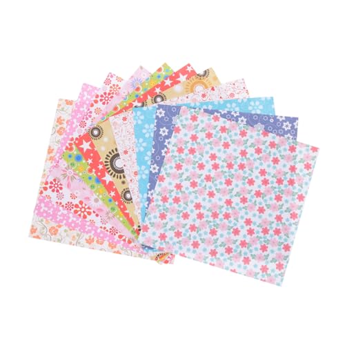 Uonlytech 1 Satz Diy Bastelpapier mit Einseitigem Druck im Sternenhimmel Design Faltpapier für Kreative Handarbeiten und Deko Projekte und Ansprechend für Schule und Freizeit von Uonlytech