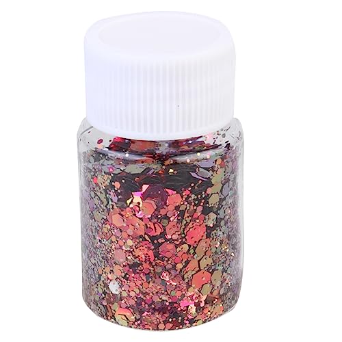Uonlytech 1 Satz Diy Epoxy Füllmaterial Kreative Kunststoff Tropfenfüllung mit Farbverlauf Pailletten für Schmuck und Bastelprojekte Leicht und Langlebig für Handarbeiten von Uonlytech