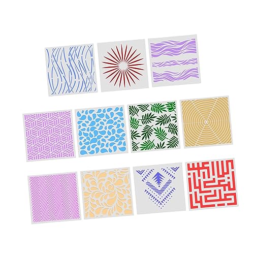 Uonlytech 1 Satz Diy Malvorlagen Schablonen Für Verschiedene Muster Wasserdichte Und Umweltfreundliche Templates Für Scrapbooking Und Schulprojekte Zufälliger Stil 20 Stück Uonlytech 1 Satz Diy Malvorlagen Schablonen Für Verschiedene Muster Wasserdichte Und Umweltfreundliche Templates Für Scrapbooking Und Schulprojekte Zufälliger Stil 20 Stück von Uonlytech