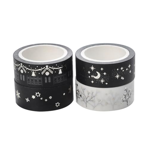 Uonlytech 1 Satz Diy Scrapbook Klebebänder Kreative Dekorative Washi Tapes Für Tagebuch Fotoalbum Bastelprojekte Bunte Muster Für Kunst Und Handwerk 8 Stück von Uonlytech