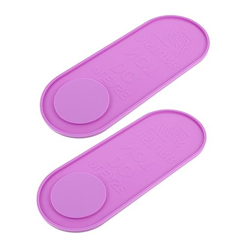 Uonlytech 1 Satz Diy Silikonformen Türschild Moulds Für Epoxidharz Handwerk Stilvolle Bitte Nicht Stören Türdekoration Vielseitig Für Individuelle Bastelprojekte Langlebig Und 2 Stück Uonlytech 1 Satz Diy Silikonformen Türschild Moulds Für Epoxidharz Handwerk Stilvolle Bitte Nicht Stören Türdekoration Vielseitig Für Individuelle Bastelprojekte Langlebig Und 2 Stück von Uonlytech