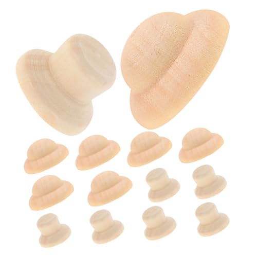 Uonlytech 1 Satz Diy Unvollendete Peg-puppen-mütze Puppenhüte Für Handwerk Miniatur-puppenhüte Holzpflock-menschenhut Holzhandwerk Unvollendeter Hut Bemalte Peg-puppenmütze Beige 40 Stück Uonlytech 1 Satz Diy Unvollendete Peg-puppen-mütze Puppenhüte Für Handwerk Miniatur-puppenhüte Holzpflock-menschenhut Holzhandwerk Unvollendeter Hut Bemalte Peg-puppenmütze Beige 40 Stück von Uonlytech