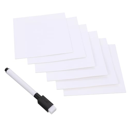 Uonlytech 1 Satz Einstellbare Wiederverwendbare Notizen für Whiteboards Beschreibbare Haftnotizen mit Whiteboard Stift für Büro Schule und Zuhause Hinterlassen Rückstände Uonlytech 1 Satz Einstellbare Wiederverwendbare Notizen für Whiteboards Beschreibbare Haftnotizen mit Whiteboard Stift für Büro Schule und Zuhause Hinterlassen Rückstände von Uonlytech