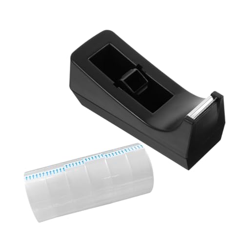 Uonlytech 1 Satz Einzigartiger Klebebandabroller Mit Durchsichtigen Klebebändern, Schulband-organizer Für Schüler, Klebebandabroller, Tragbarer Büro-klebebandabroller, Multifunktionaler Uonlytech 1 Satz Einzigartiger Klebebandabroller Mit Durchsichtigen Klebebändern, Schulband-organizer Für Schüler, Klebebandabroller, Tragbarer Büro-klebebandabroller, Multifunktionaler von Uonlytech