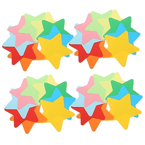 Uonlytech 1 Satz Farbige Papiersterndekoration Ausgeschnittene Sterne Festival-papierausschnitte Papierausschnitte Zum Modellieren Von Sternen Buntes Sternenpapier Dekorationen 180 Stück Uonlytech 1 Satz Farbige Papiersterndekoration Ausgeschnittene Sterne Festival-papierausschnitte Papierausschnitte Zum Modellieren Von Sternen Buntes Sternenpapier Dekorationen 180 Stück von Uonlytech