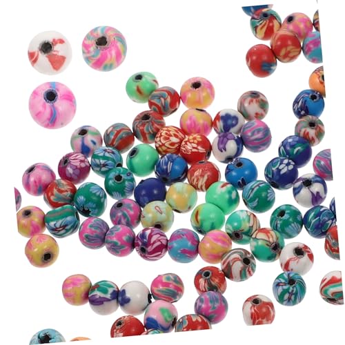 Uonlytech 1 Satz Farbige Perlen Lose Perlen Zum Basteln Handwerkliche Herstellung Von Perlen Handgefertigte Perle Perlen Für Diy Ton-polymer-perlen Polymer-ton 100 Stück Uonlytech 1 Satz Farbige Perlen Lose Perlen Zum Basteln Handwerkliche Herstellung Von Perlen Handgefertigte Perle Perlen Für Diy Ton-polymer-perlen Polymer-ton 100 Stück von Uonlytech