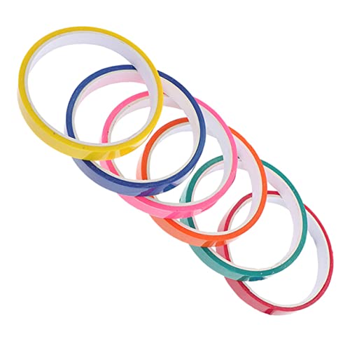 Uonlytech 1 Satz Farbiges Band Streifen Klebrig Uv Handwerk Dekompressionskugeln Klebeband Lustiges Klebeband Anti-stress-klebeband Für Bälle Haushaltszubehör Plastik 6rollen Uonlytech 1 Satz Farbiges Band Streifen Klebrig Uv Handwerk Dekompressionskugeln Klebeband Lustiges Klebeband Anti-stress-klebeband Für Bälle Haushaltszubehör Plastik 6rollen von Uonlytech