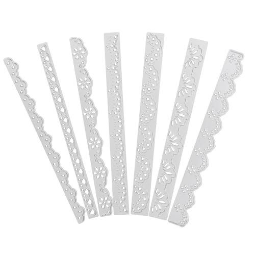 Uonlytech 1 Satz Filigrane Stanzformen Schnitte Stanzteile Für Scrapbooking Sterben Spitzenstanzungen Zartes Schneiden Stirbt Für Die Kartenherstellung Kohlenstoffstahl Silber 7 Stück Uonlytech 1 Satz Filigrane Stanzformen Schnitte Stanzteile Für Scrapbooking Sterben Spitzenstanzungen Zartes Schneiden Stirbt Für Die Kartenherstellung Kohlenstoffstahl Silber 7 Stück von Uonlytech