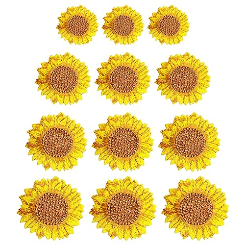 Uonlytech 1 Satz Gestickter Sonnenfleck Party Zubehör Sonnenblumenfelder Bestickt Dekoration Von Kleidung Einzigartige Dekoration Sonnenblumen-stickpatches Gestickte Aufnäher Stoff 12 Stück Uonlytech 1 Satz Gestickter Sonnenfleck Party Zubehör Sonnenblumenfelder Bestickt Dekoration Von Kleidung Einzigartige Dekoration Sonnenblumen-stickpatches Gestickte Aufnäher Stoff 12 Stück von Uonlytech