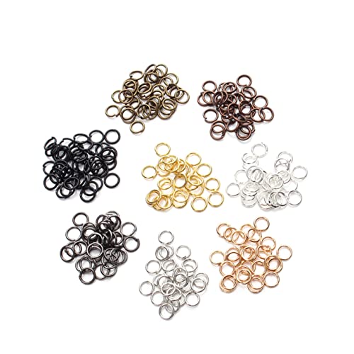 Uonlytech 1 Satz Haarring Offener Biegering Karabinerverschlüsse Runder Formring Silber 180 Stück Uonlytech 1 Satz Haarring Offener Biegering Karabinerverschlüsse Runder Formring Silber 180 Stück von Uonlytech