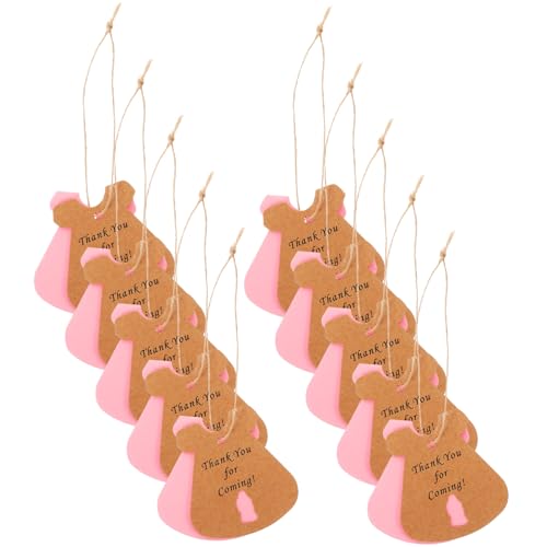 Uonlytech 1 Satz Hängeetikett aus Kraftpapier danke thematische etiketten für den Lehrer dekorative Dankeschön-Tags danke Tags für Gefälligkeiten Preisschilder zur Anzeige Hanfseil von Uonlytech