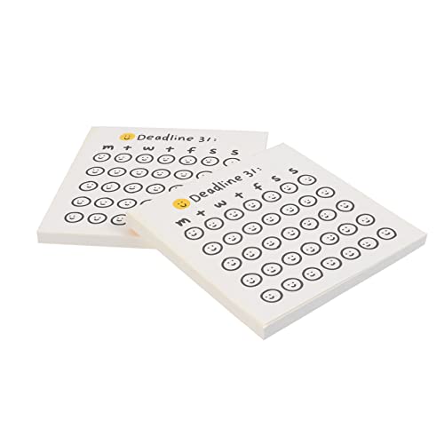 Uonlytech 1 Satz Haftnotizen Selbstklebende Memo Pads Bunten Farben Für Bürobedarf Praktische Notizen Countdown Aufkleber Für Erinnerungen Und Tägliche Notizen 2 Stück Uonlytech 1 Satz Haftnotizen Selbstklebende Memo Pads Bunten Farben Für Bürobedarf Praktische Notizen Countdown Aufkleber Für Erinnerungen Und Tägliche Notizen 2 Stück von Uonlytech