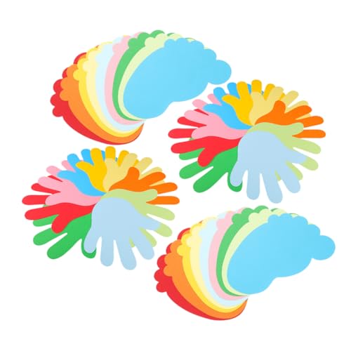 Uonlytech 1 Satz Handpapier Schnittdekoration Für Bunt Etiketten Farbe Party Blumen-pinnwand-grenze Groß Dekorationen Ausschnitte Grünes Papier Klein Frühling Papierstau von Uonlytech