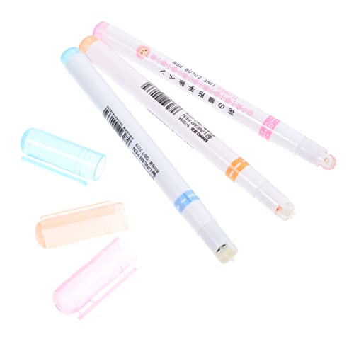 Uonlytech 1 Satz Hochlighter Stifte Für Notizen Süße Marker Für Studenten Schnell Trocknende Filzstifte Für Journale Und Bastelprojekte 3 Stück Uonlytech 1 Satz Hochlighter Stifte Für Notizen Süße Marker Für Studenten Schnell Trocknende Filzstifte Für Journale Und Bastelprojekte 3 Stück von Uonlytech