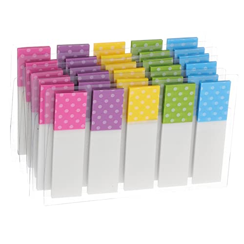 Uonlytech 1 Satz Index-label Farbige Registerkarten Farbige Etiketten Für Seitenmarkierungen Klebrige Lesezeichen-tabs Seitenmarkierung Aus Papier Das Haustier 6er-packungen von Uonlytech