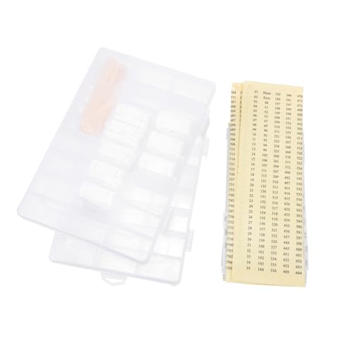 Uonlytech 1 Satz Kreuzstich Garn Organizer Box Set Fächer Spulen Winder Aufkleber für Einfache Handhabung und Aufbewahrung von Stickgarn für Diy Nähprojekte Uonlytech 1 Satz Kreuzstich Garn Organizer Box Set Fächer Spulen Winder Aufkleber für Einfache Handhabung und Aufbewahrung von Stickgarn für Diy Nähprojekte von Uonlytech