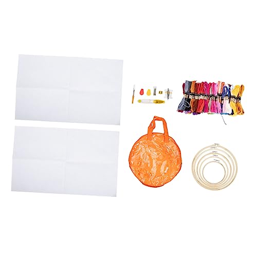 Uonlytech 1 Satz Kreuzstich Stickset für Anfänger Farben Stickgarn Bambus Stoffe Zubehör Diy Kit für Kreative Projekte und Dekoration Uonlytech 1 Satz Kreuzstich Stickset für Anfänger Farben Stickgarn Bambus Stoffe Zubehör Diy Kit für Kreative Projekte und Dekoration von Uonlytech