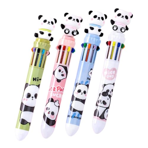 Uonlytech 1 Satz Kugelschreiber Stifte Mehrfarbig Journaling Farbstift Stifte Zum Schreiben Multipack Süße Stifte Für Mädchen Mehrfarbiger Stift Panda-briefpapier Panda Pen Plastik 4 Stück Uonlytech 1 Satz Kugelschreiber Stifte Mehrfarbig Journaling Farbstift Stifte Zum Schreiben Multipack Süße Stifte Für Mädchen Mehrfarbiger Stift Panda-briefpapier Panda Pen Plastik 4 Stück von Uonlytech