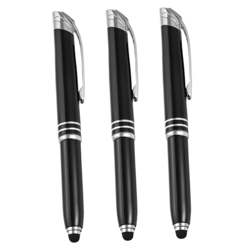 Uonlytech 1 Satz Led Kugelschreiber Mit Licht Ballpoint Pens Für Bürobedarf Ergonomisches Design Langlebig Und Praktisch Für Schule Und Büro Leicht Zu Bedienen Lagern 3 Stück von Uonlytech