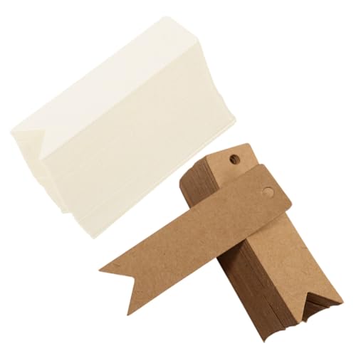 Uonlytech 1 Satz Leere Karteikarten Verkaufsanhänger Für Den Einzelhandel Kleidungsetikett Kleidung Für Kleidung Hängeetiketten Für Den Einzelhandel Papier 200 Stück von Uonlytech