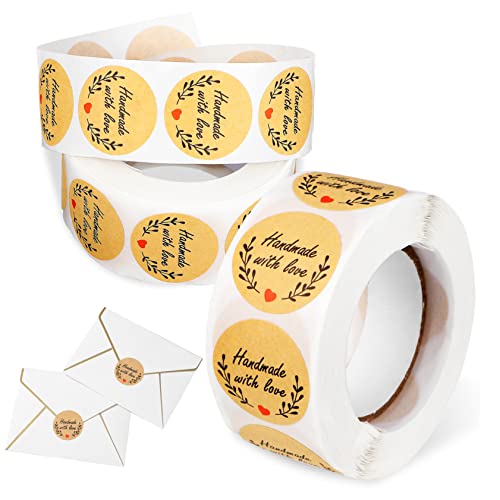 Uonlytech 1 Satz Liebe Aufkleber Konservenaufkleber Aufkleberpapier Handgefertigt Gemacht Liebesaufkleber Verpackungsaufkleber Runde Aufkleberetiketten Kraftpapier 2rollen Uonlytech 1 Satz Liebe Aufkleber Konservenaufkleber Aufkleberpapier Handgefertigt Gemacht Liebesaufkleber Verpackungsaufkleber Runde Aufkleberetiketten Kraftpapier 2rollen von Uonlytech
