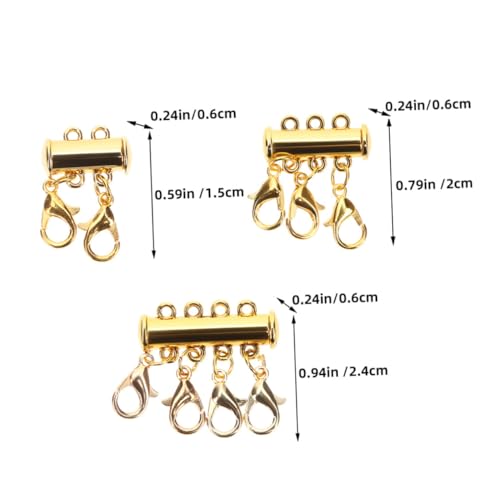 Uonlytech 1 Satz Magnetverschluss Für Ketten Magnetische Schließe Für Mehrschichtige Diy Schmuckverschluss Vielseitige Schmuckverbindung Für Armbänder 6 Stück Uonlytech 1 Satz Magnetverschluss Für Ketten Magnetische Schließe Für Mehrschichtige Diy Schmuckverschluss Vielseitige Schmuckverbindung Für Armbänder 6 Stück von Uonlytech
