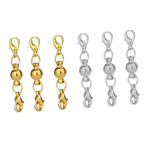 Uonlytech 1 Satz Magnetverschluss Kugelverschluss Für Diy Schmuck Silber Und Gold Kreative Verschlüsse Für Und Armbänder Starke Haltekraft Einfach Zu Handhaben 20 Stück Uonlytech 1 Satz Magnetverschluss Kugelverschluss Für Diy Schmuck Silber Und Gold Kreative Verschlüsse Für Und Armbänder Starke Haltekraft Einfach Zu Handhaben 20 Stück von Uonlytech