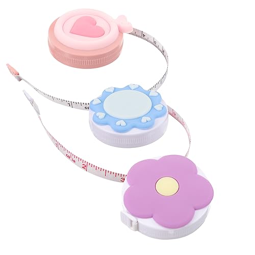 Uonlytech 1 Satz Makkaronband Tragbares Maßband Messen Maßband Nähen Messung Einziehbares Maßband Zum Nähen Mini Maßband Zum Selbermachen Körper Höhenmaßband Pvc 3 Stück Uonlytech 1 Satz Makkaronband Tragbares Maßband Messen Maßband Nähen Messung Einziehbares Maßband Zum Nähen Mini Maßband Zum Selbermachen Körper Höhenmaßband Pvc 3 Stück von Uonlytech
